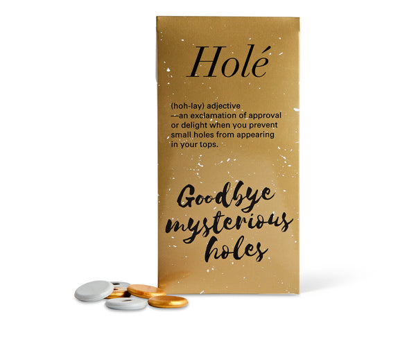 Holé Button Covers Metallic