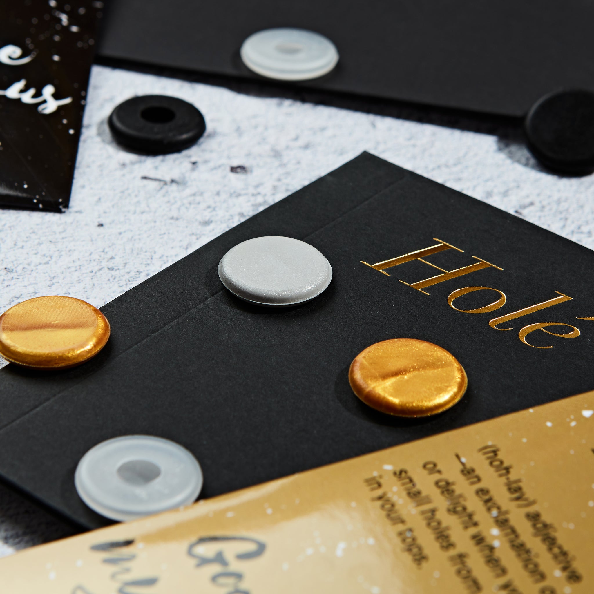 Holé Launches Brand New Metallic Range Of Button Covers